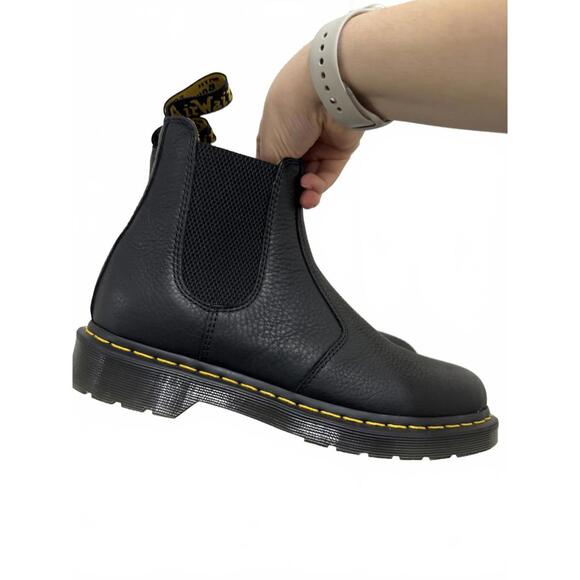 Dr. Marten 2976 Black Ambassador Leather Unisex Chelsea Boots- Size 10 - Picture 3 of 9